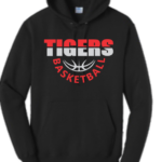 Huron Basketball Split Tigers Hooded Sweatshirt