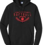 Huron Softball Hooded Sweatshirt