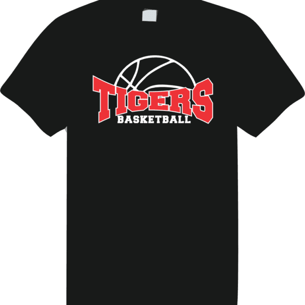 Tigers Basketball Half Ball – T-Shirt