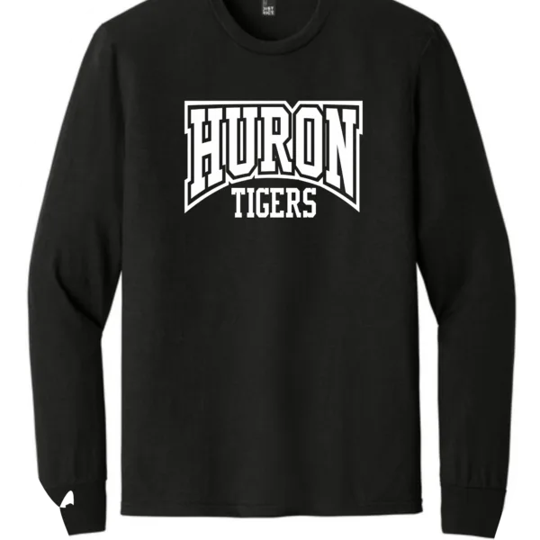BLOCK HURON TIGERS BLACK LONG SLEEVE