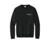 CINCINNATI CHILDRENS JET BLACK CREWNECK POCKET SWEATSHIRT